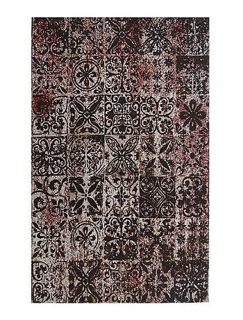 Tapis kilim fait main motif géométrique LINIT