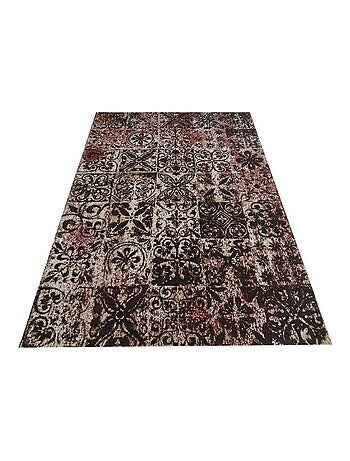 Tapis kilim fait main motif géométrique LINIT