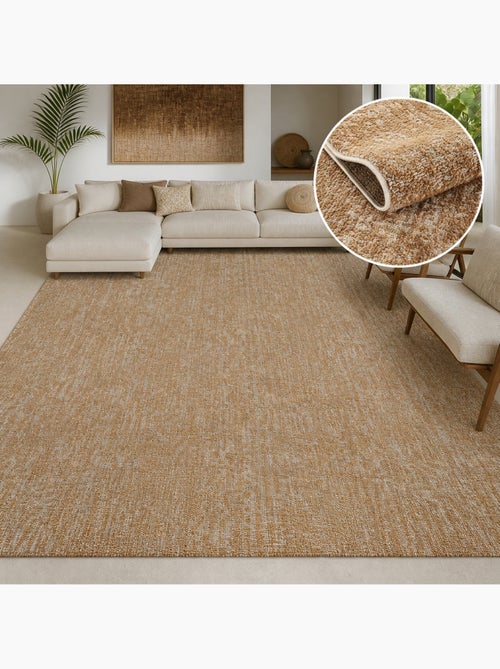 Tapis kilim faux uni, tissage authentique, design épuré, ducca - Kiabi