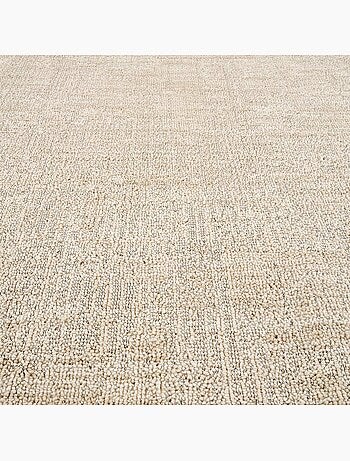 Tapis kilim faux uni, tissage authentique, design épuré, ducca