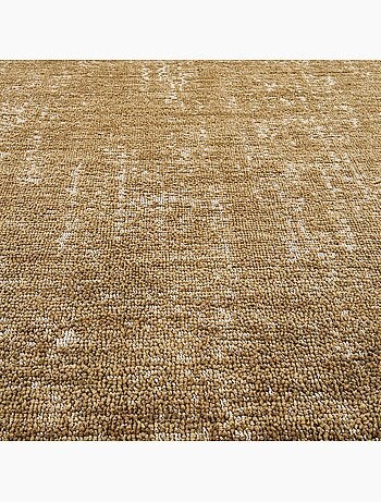 Tapis kilim faux uni, tissage authentique, design épuré, ducca