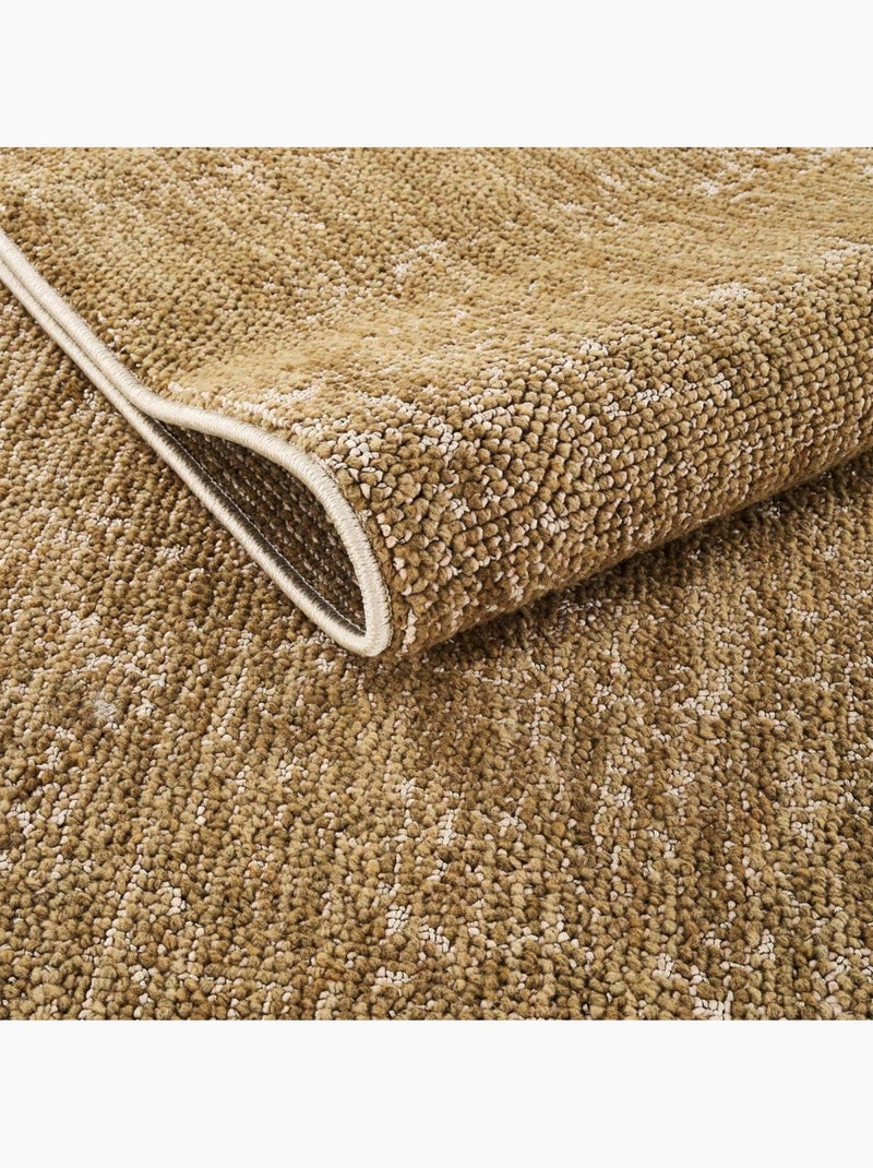 Tapis kilim faux uni, tissage authentique, design épuré, ducca Vert - Kiabi
