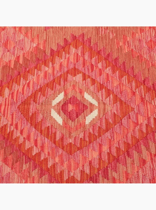 Tapis kilim géométrique, tissé plat en laine, kilim 33 - Kiabi Tapis kilim géométrique, tissé plat en laine, kilim 33 - Kiabi