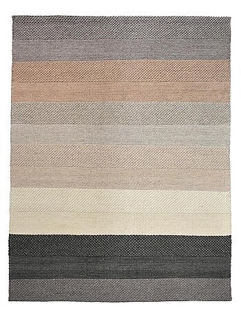 Tapis kilim GRATA, fait à la main en laine motif géométrique