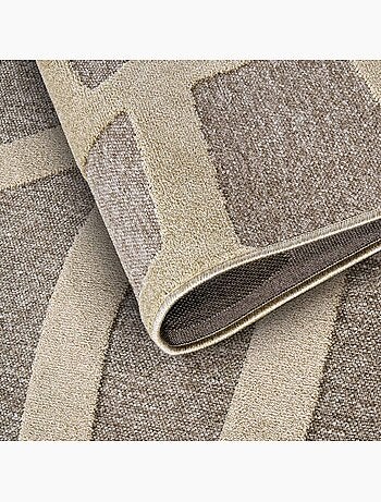 Tapis kilim, motif géométrique authentique, kilim tissé, therese