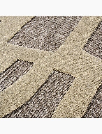 Tapis kilim, motif géométrique authentique, kilim tissé, therese