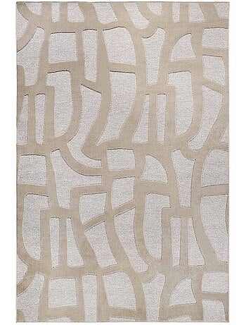 Tapis kilim, motif géométrique authentique, kilim tissé, therese