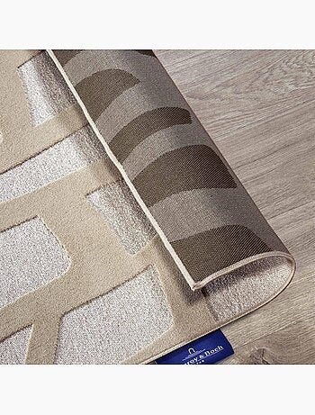 Tapis kilim, motif géométrique authentique, kilim tissé, therese