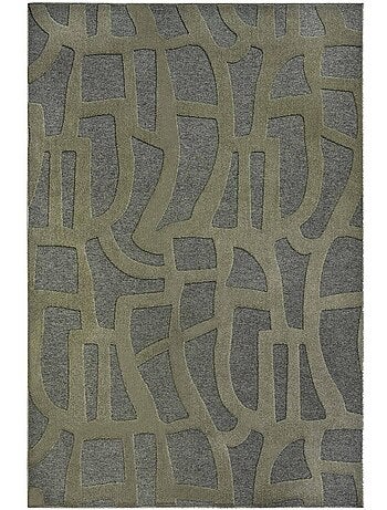Tapis kilim, motif géométrique authentique, kilim tissé, therese