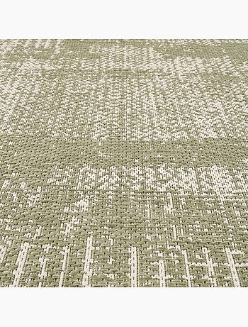 Tapis kilim, motif géométrique, tissé à plat, style ethnique