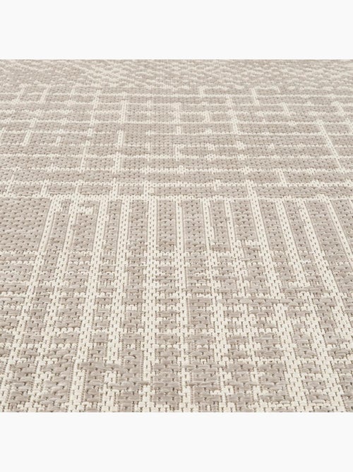 Tapis kilim, motif géométrique tissé, style artisanal lyn53 trame 2 - Kiabi Tapis kilim, motif géométrique tissé, style artisanal lyn53 trame 2 - Kiabi