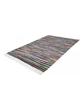 Tapis kilim tissé en coton motif ethnique TIMULTI