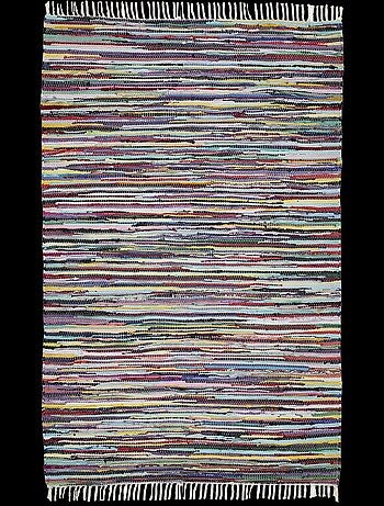 Tapis kilim tissé en coton motif ethnique TIMULTI