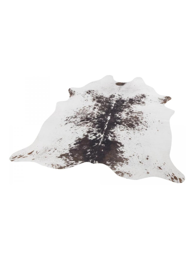 Tapis kilim tissé motif faux uni ART COW Blanc - Kiabi