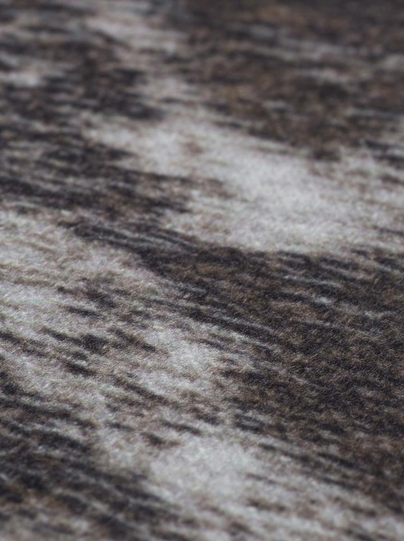 Tapis kilim tissé motif faux uni ART COW Blanc - Kiabi