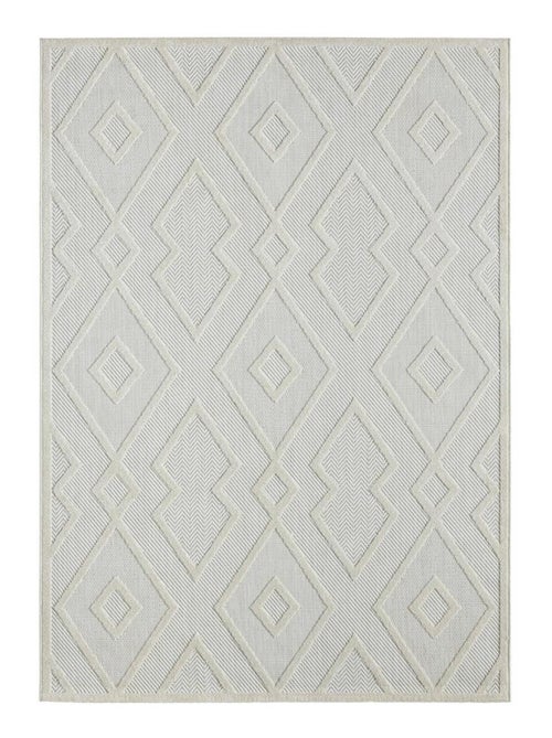 Tapis kilim tissé motif géométrique TENO A - Kiabi