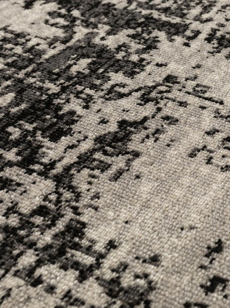 Tapis kilim tissé motif simple CLARK Gris - Kiabi