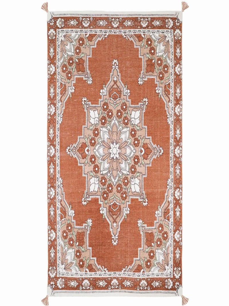 Tapis Lalitha en coton Multicolore - Kiabi