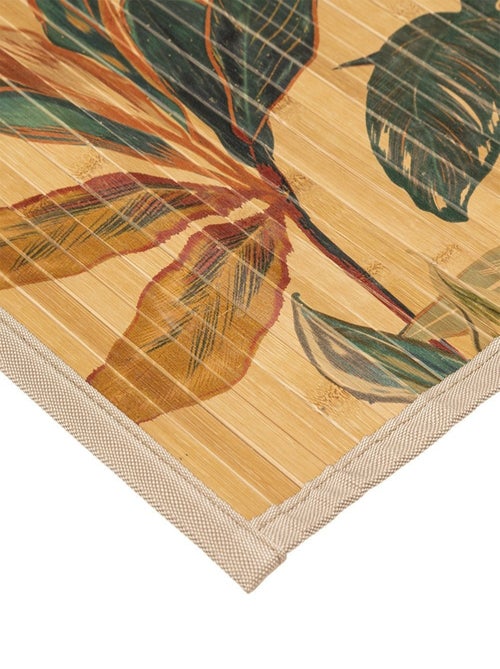 Tapis lattes bambou 50x80 cm Palawan - Kiabi