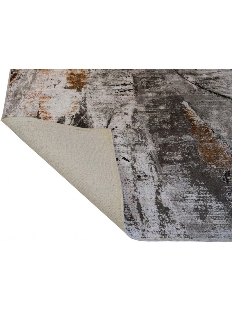 Tapis lavable en machine moderne multicolore Asti Multicolore - Kiabi