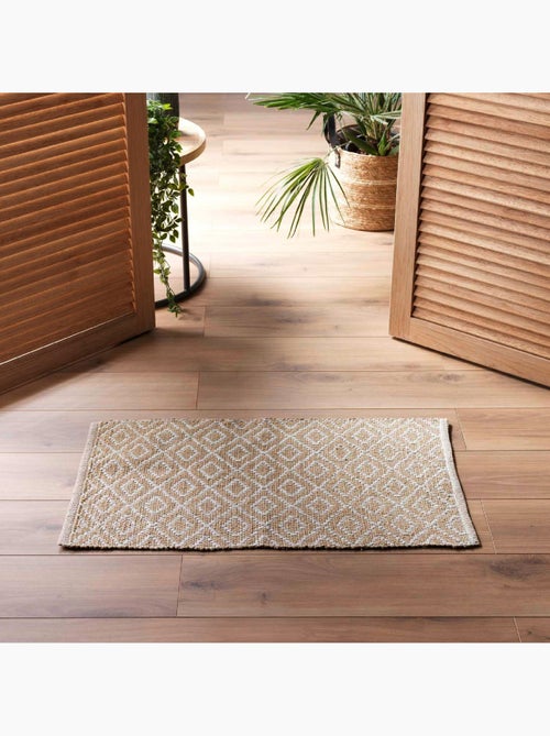 Tapis Lazaro Tissé Losanges - Kiabi
