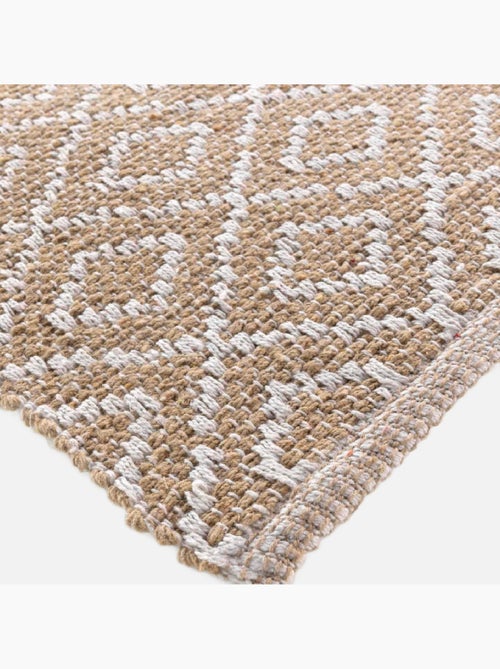 Tapis Lazaro Tissé Losanges - Kiabi