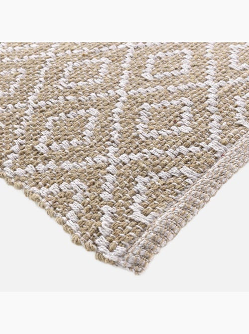 Tapis Lazaro Tissé Losanges - Kiabi