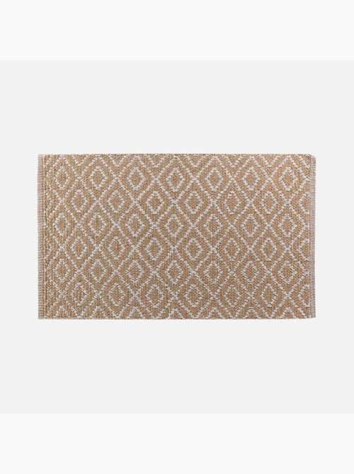 Tapis Lazaro Tissé Losanges - Kiabi