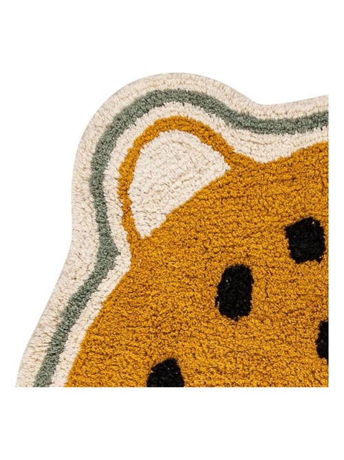 Tapis Léopard diamètre 90cm - Kiabi