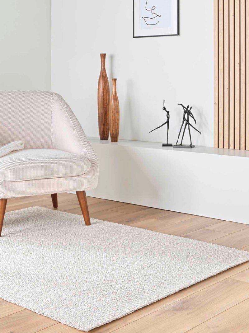 Tapis Lisaia Bouclette Beige clair - Kiabi