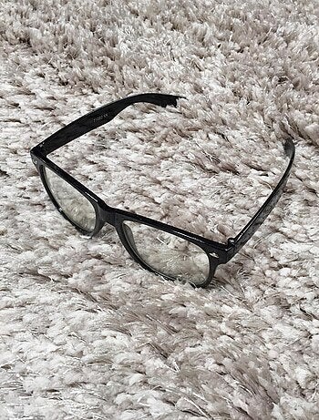 Tapis longs poils shaggy fait main motif uni LUXE