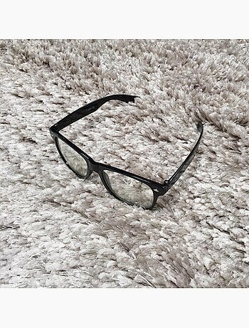 Tapis longs poils shaggy fait main motif uni LUXE