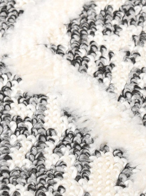 Tapis longs poils shaggy tissé motif berbère PITOLA - Kiabi
