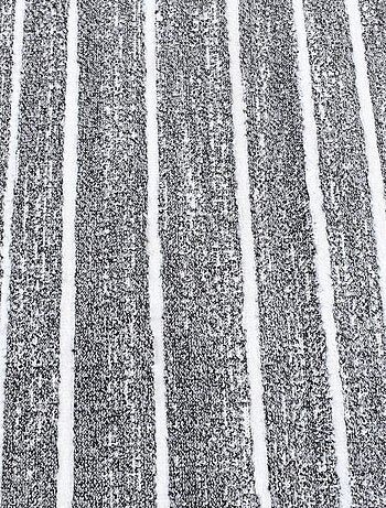 Tapis longs poils shaggy tissé motif géométrique LOLABE