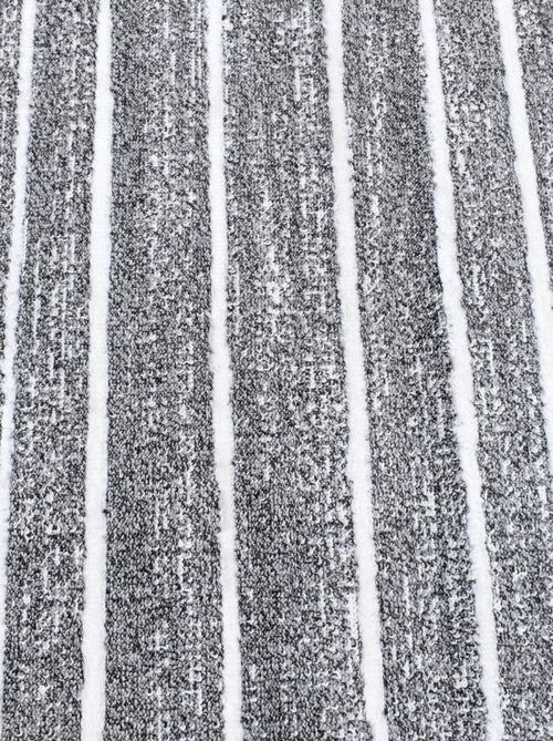 Tapis longs poils shaggy tissé motif géométrique LOLABE - Kiabi