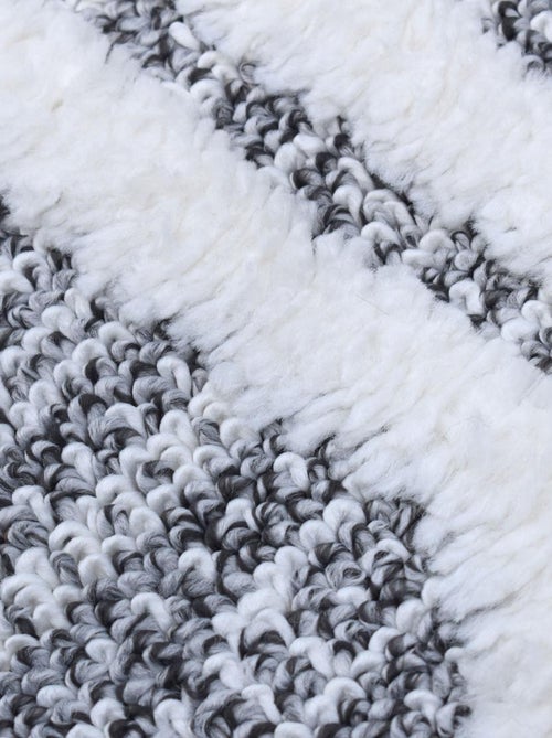 Tapis longs poils shaggy tissé motif scandinave LALALO - Kiabi