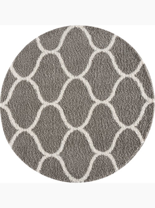 Tapis longs poils shaggy tissé motif scandinave SG MADRID - Kiabi