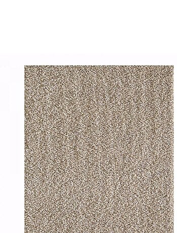 Tapis longs poils shaggy tissé motif uni SIMPLE