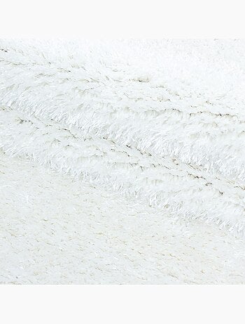 Tapis longs poils shaggy tissé motif uni UNI A
