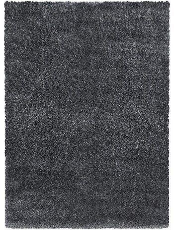 Tapis longs poils shaggy tissé motif uni UNI A