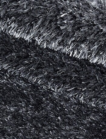 Tapis longs poils shaggy tissé motif uni UNI A