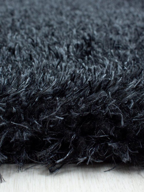 Tapis longs poils shaggy tissé motif uni UNI A - Kiabi