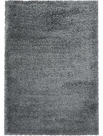 Tapis longs poils shaggy tissé motif uni UNI B