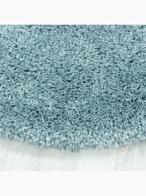 Tapis longs poils shaggy tissé motif uni UNI B - Kiabi