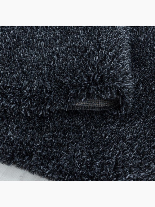 Tapis longs poils shaggy tissé motif uni UNI B - Kiabi