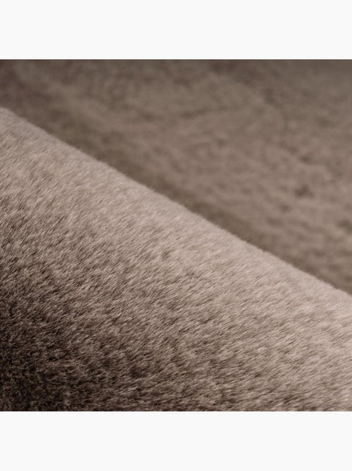 Tapis longs poils shaggy tufté motif uni CAREI - Kiabi