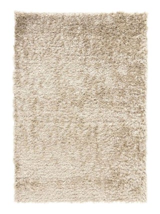 Tapis longues mèches uni moderne tissé main Diamond