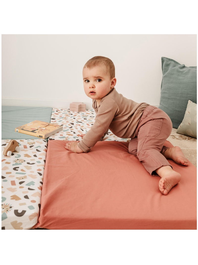 Tapis malin - Caché Coucou Blanc Multicolore - Kiabi