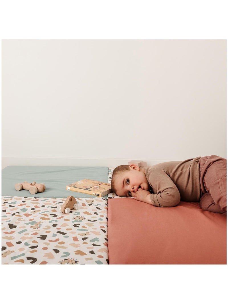 Tapis malin - Caché Coucou Blanc Multicolore - Kiabi