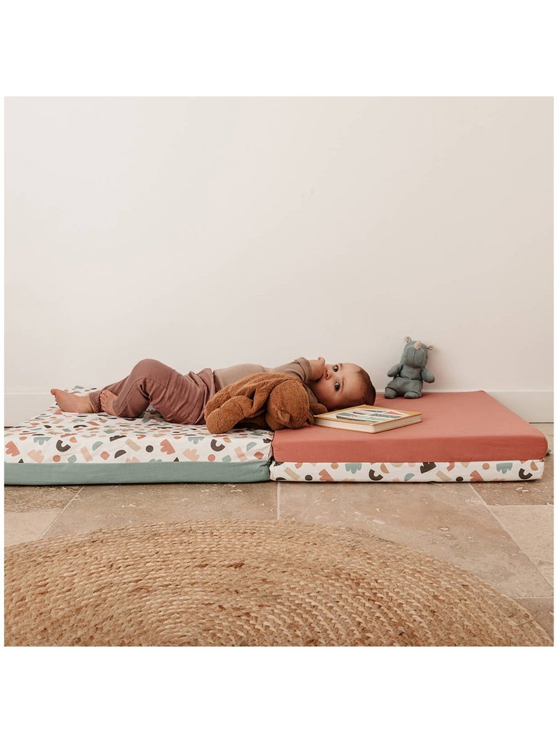 Tapis malin - Caché Coucou Blanc Multicolore - Kiabi